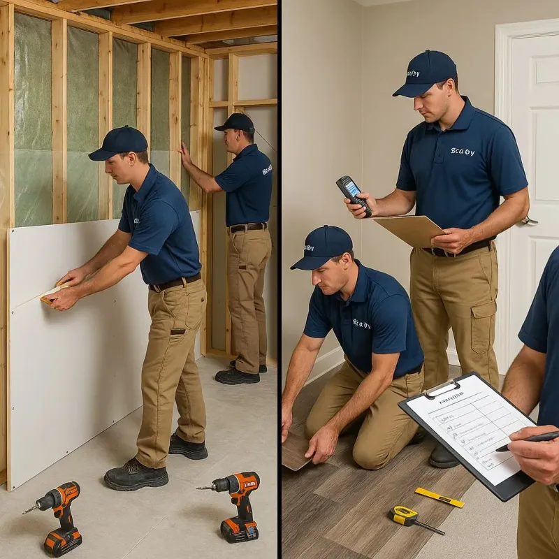 Repairs and Reconstruction process in McCrory, AR