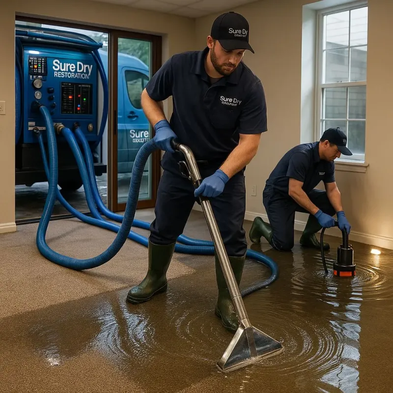 Water Extraction and Removal process in McCrory, AR